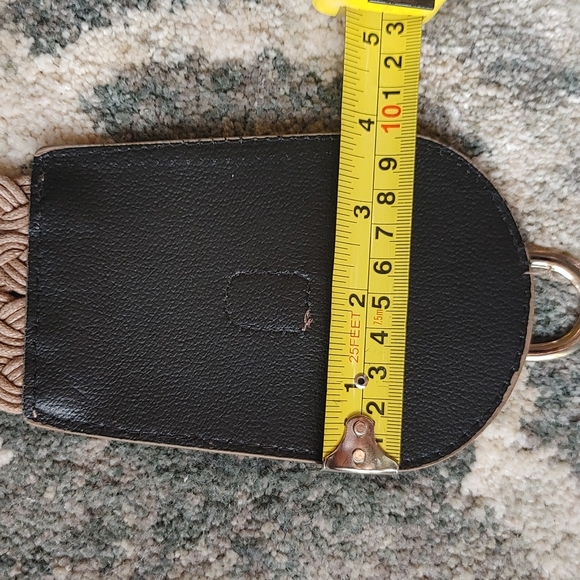 Faux Leather Braided Stretch Belt Women's Small Medium - Picture 16 of 16